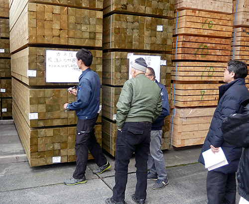 ヒノキ防腐防蟻薬剤注入土台角 ヒノキ防腐防蟻薬剤注入土台角02