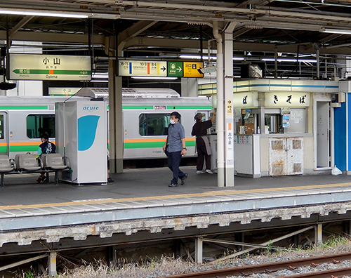 JR小山駅14番線ホーム JR小山駅14番線ホーム