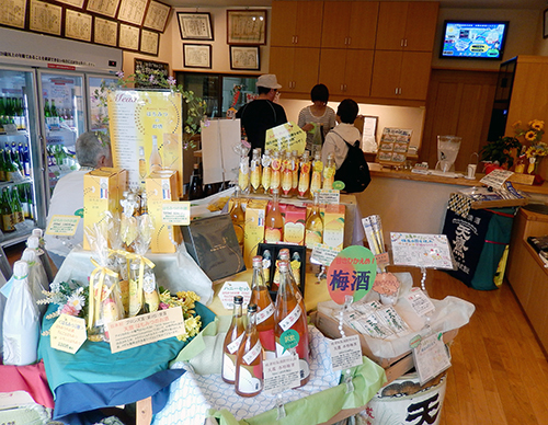 天鷹酒造店内 天鷹酒造店内