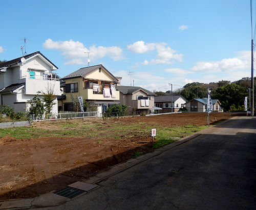 整地終了で二区画ご成約済み 整地終了で二区画ご成約済み01