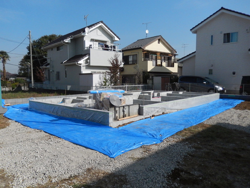 上棟の準備 上棟の準備