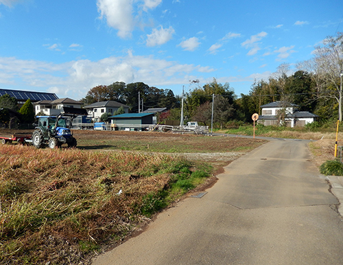 市内某所市街化調整区域 市内某所市街化調整区域